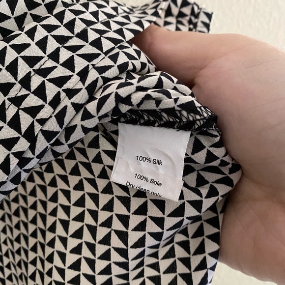 Madewell Sundown Triangle Fields silk scoop top - Picture 8 of 8